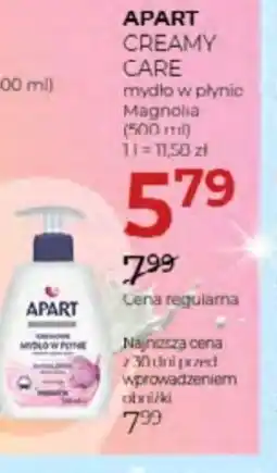 Jawa Drogerie APART CREAMY CARE mydŁo Magnolia oferta