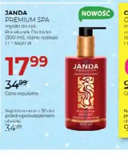 Jawa Drogerie Janda Premium Spa mydŁo do rĄk oferta
