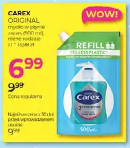 Jawa Drogerie Carex mydŁo w pŁynie Original oferta