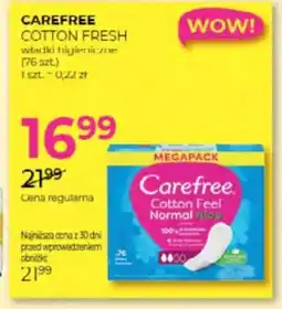 Jawa Drogerie Carefree Cotton Fresh oferta