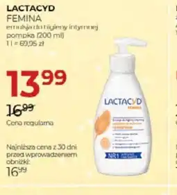 Jawa Drogerie Lactacyd Femina emulsja oferta