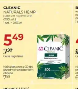 Jawa Drogerie Cleanic Naturals Hemp oferta