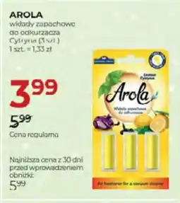 Jawa Drogerie Arola wkŁady zapachowe oferta
