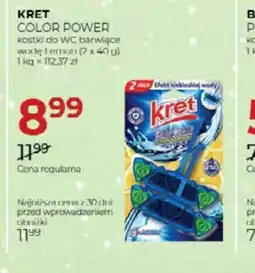 Jawa Drogerie Kret Color Power kostki do WC barwiĄce oferta