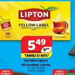 Delfin Lipton Herbata Yellow Label oferta