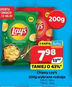 Delfin Lay's Chipsy oferta