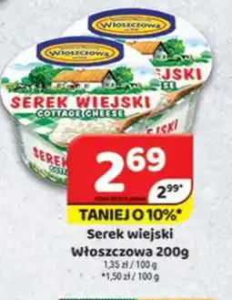 Delfin WŁoszczowa Serek wiejski oferta