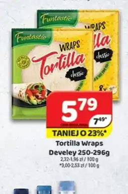 Delfin Tortilla Wraps Develey oferta