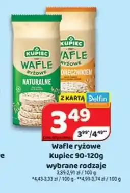 Delfin Kupiec wafle ryŻowe oferta