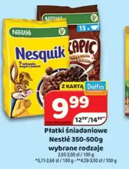 Delfin Nestlé PŁatki Śniadaniowe oferta