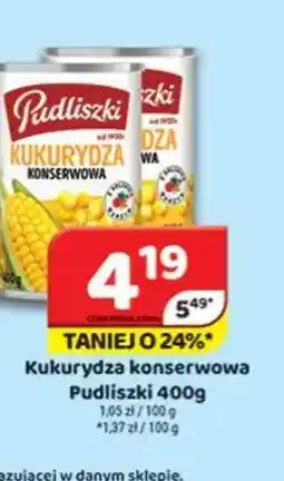 Delfin Pudliszki Kukurydza konserwowa oferta
