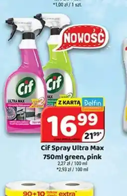 Delfin Cif Spray Ultra Max oferta