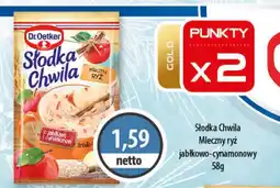 DUO-TES Słodka Chwila Mleczny ryż jabłkowo-cynamonowy Dr.Oetker oferta