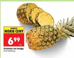 Biedronka Ananas na wagę oferta