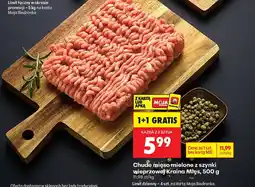 Biedronka Chude mięso mielone z szynki wieprzowej Kraina Mięs, 500 g oferta