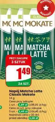 Dino Napój Matcha Latte Classic Mokate oferta