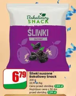 Dino Śliwki suszone Bakaliowy Snack oferta