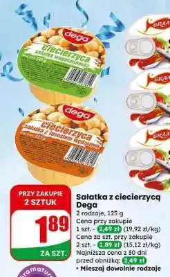 Dino Sałatka z ciecierzycą Dega oferta