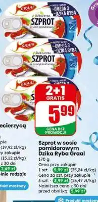 Dino Szprot w sosie pomidorowym Dzika Ryba Graal oferta