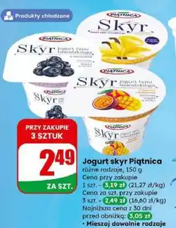 Dino Jogurt Skyr Piątnica oferta