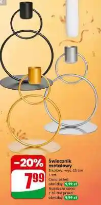 Dino Świecznik metalowy oferta