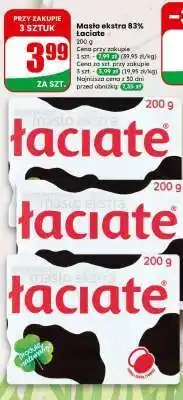 Dino Masło ekstra 83% Łaciate oferta