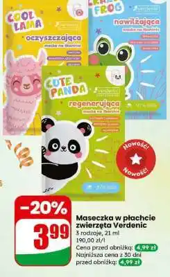 Dino Maseczka w płachcie zwierzęta Verdenic oferta
