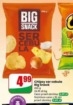 Dino Chipsy ser cebula Big Snack oferta