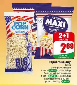Dino Popcorn solony oferta