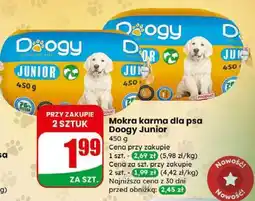 Dino Mokra karma dla psa Doogy Junior oferta