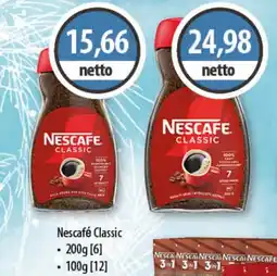 DUO-TES Nescafé Classic Nestle oferta