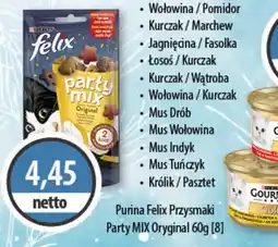 DUO-TES Purina felix przysmaki party mix oryginal Nestle oferta