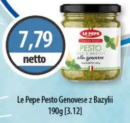 DUO-TES Le Pepe Pesto Genovese z Bazylii Italmex oferta