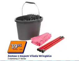 Action Zestaw z mopem Vileda Wring&Go oferta