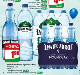 Dino Woda delikatnie musująca Żywiec Zdrój oferta