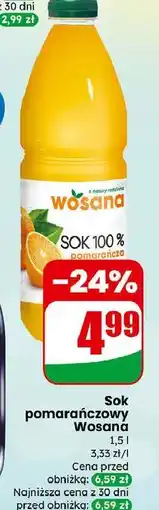 Dino Sok pomarańcza 100% Wosana oferta
