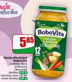 Dino Warzywa w potrawce z cielęciną Bobovita oferta