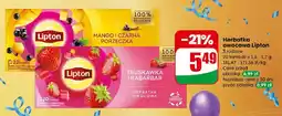 Dino Herbata mango czarna porzeczka Lipton oferta