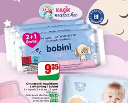 Dino Chusteczki z witaminą e Bobini Baby oferta