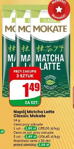 Dino Matcha classic Mokate Latte oferta