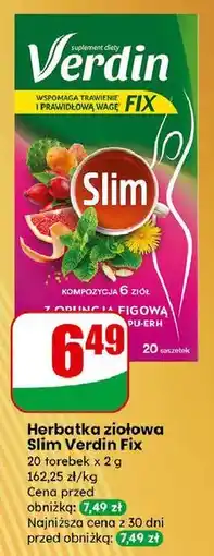 Dino Herbatka slim Verdin Fix oferta