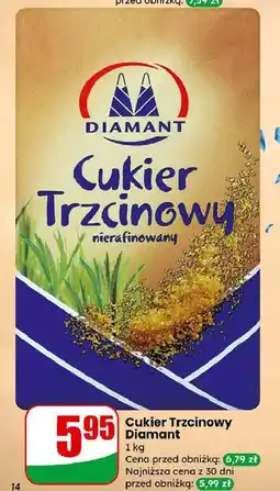 Dino Cukier trzcinowy nierafinowany Diamant oferta