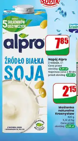 Dino Napój sojowy Alpro oferta