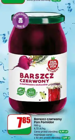 Dino Barszcz czerwony Pan Pomidor & Co oferta