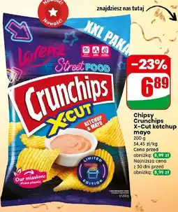 Dino Chipsy ketchup & mayo Crunchips X-Cut oferta