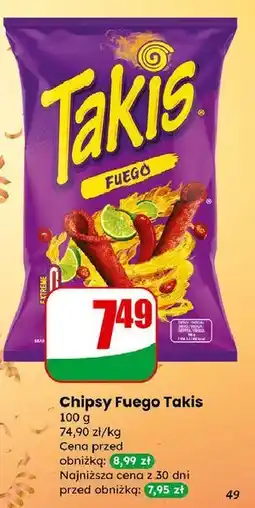 Dino Chrupki fuego Takis oferta