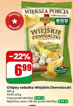 Dino Chipsy cebulka Lorenz Wiejskie Ziemniaczki oferta