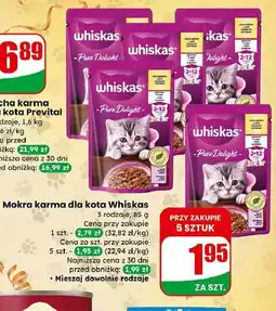 Dino Karma dla kota z kurczakiem Whiskas Pure Delight oferta