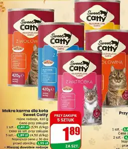 Dino Karma dla kota z wołowiną Sweet Catty oferta