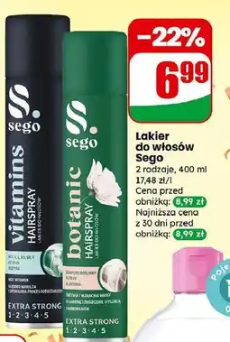 Dino Lakier do włosów vitamins Sego oferta